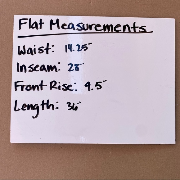 Old Navy Kids Loose Ample Lennon Wide Leg Adjustable Jeans Sz 14 - Picture 12 of 12